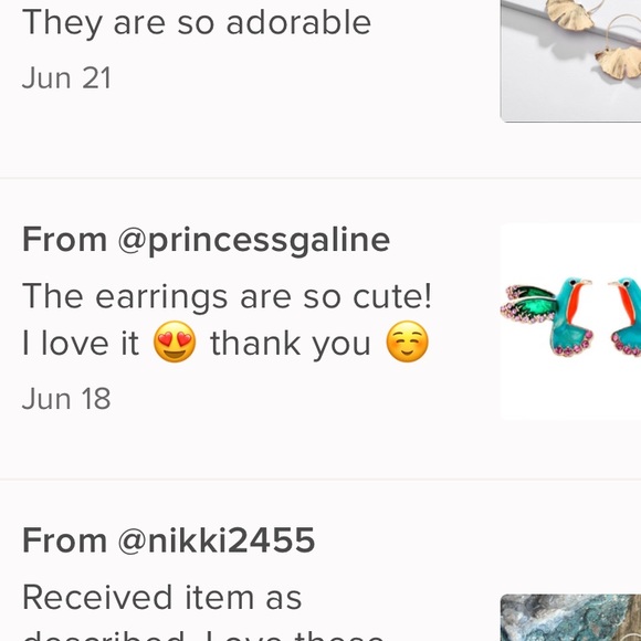 Happy Hummers Post Earrings - Picture 6 of 6